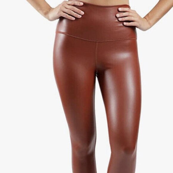 90 Degree By Reflex Rose Small Women Legging High Rise Ankle Length - Picture 4 of 4